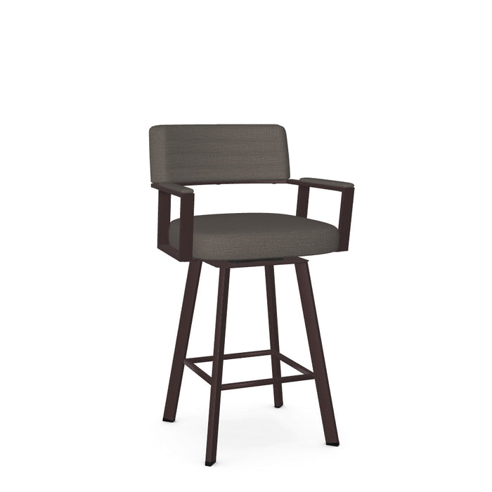 Albert Swivel Counter Stool - Upholstered