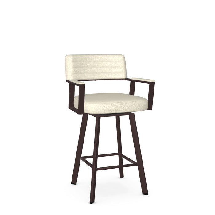 Albert Swivel Counter Stool - Upholstered