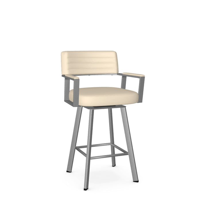Albert Swivel Counter Stool - Upholstered