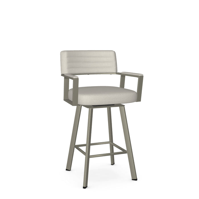 Albert Swivel Counter Stool - Upholstered