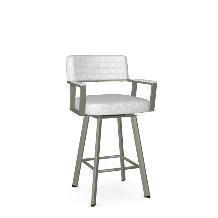 Albert Swivel Counter Stool - Upholstered