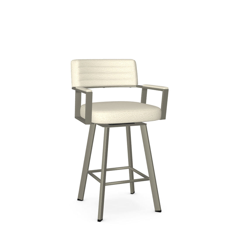 Albert Swivel Counter Stool - Upholstered