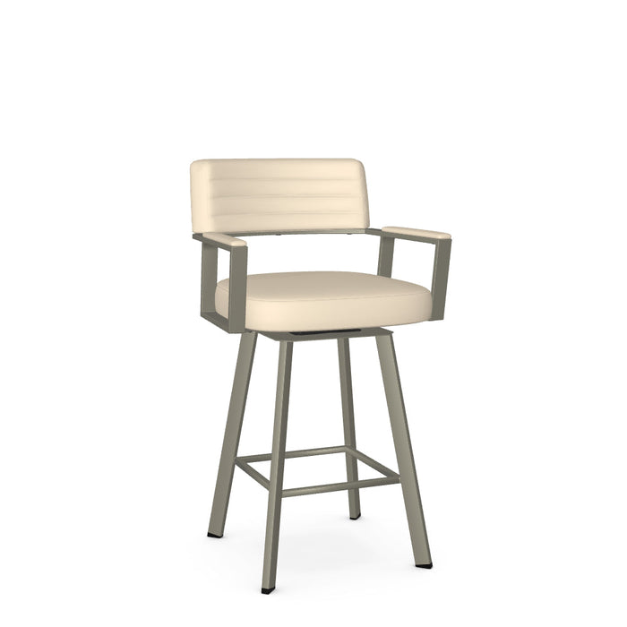 Albert Swivel Counter Stool - Upholstered