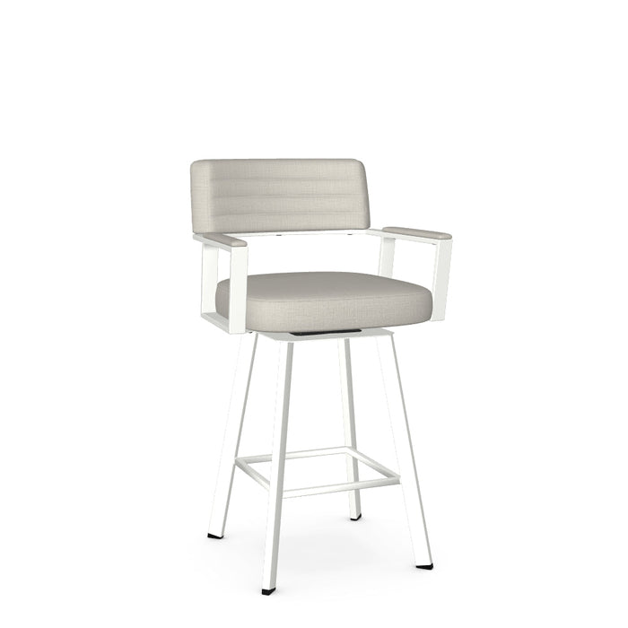 Albert Swivel Counter Stool - Upholstered