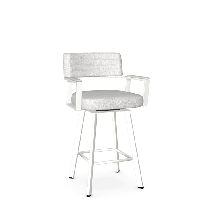 Albert Swivel Counter Stool - Upholstered