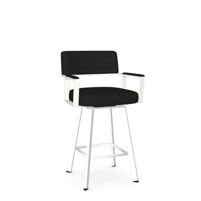 Albert Swivel Counter Stool - Upholstered