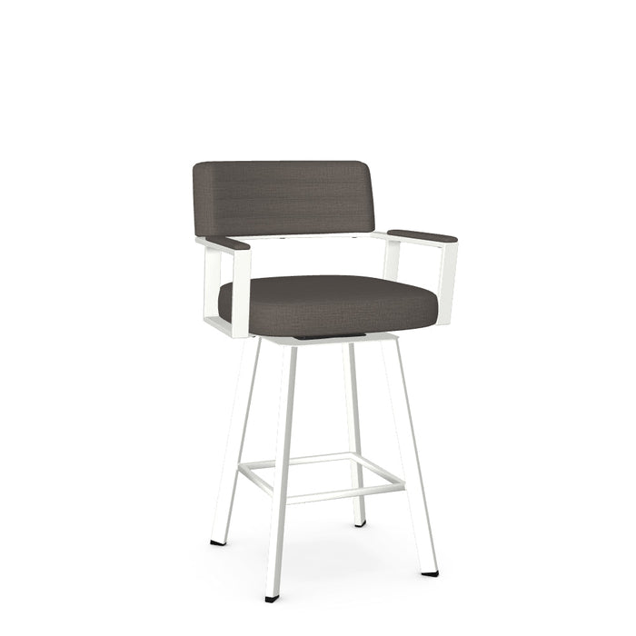 Albert Swivel Counter Stool - Upholstered