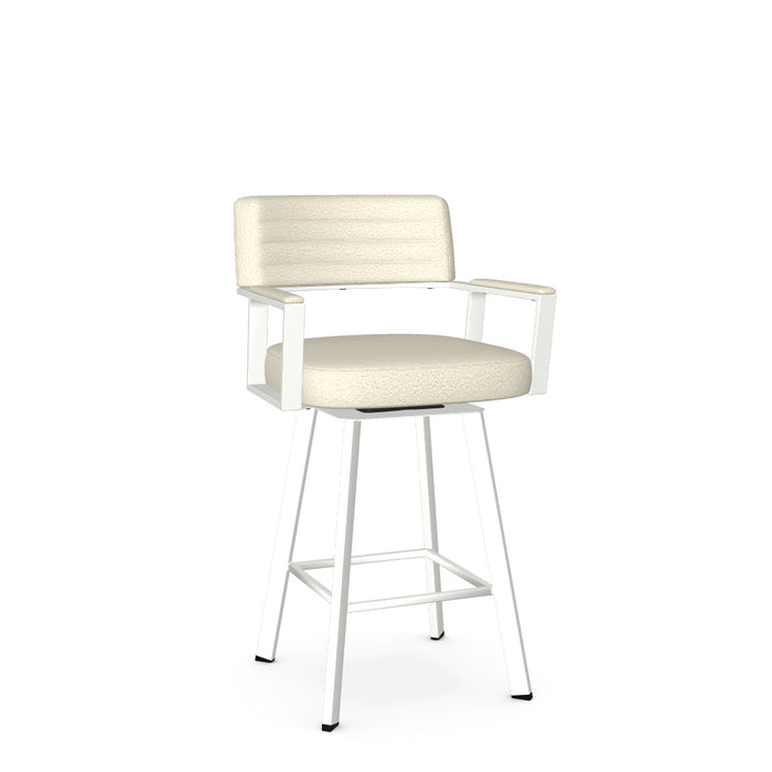Albert Swivel Counter Stool - Upholstered