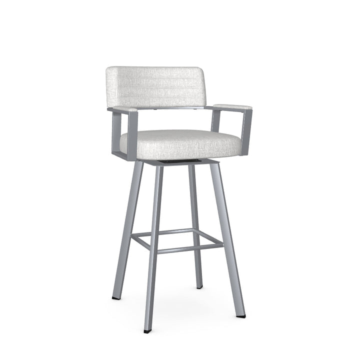 Albert Swivel Bar Stool - Upholstered