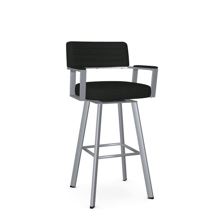 Albert Swivel Bar Stool - Upholstered