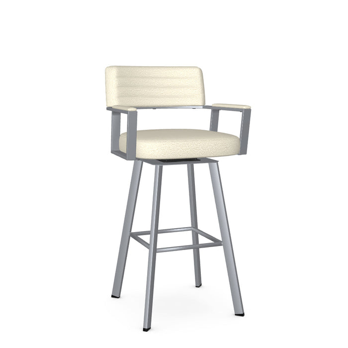 Albert Swivel Bar Stool - Upholstered