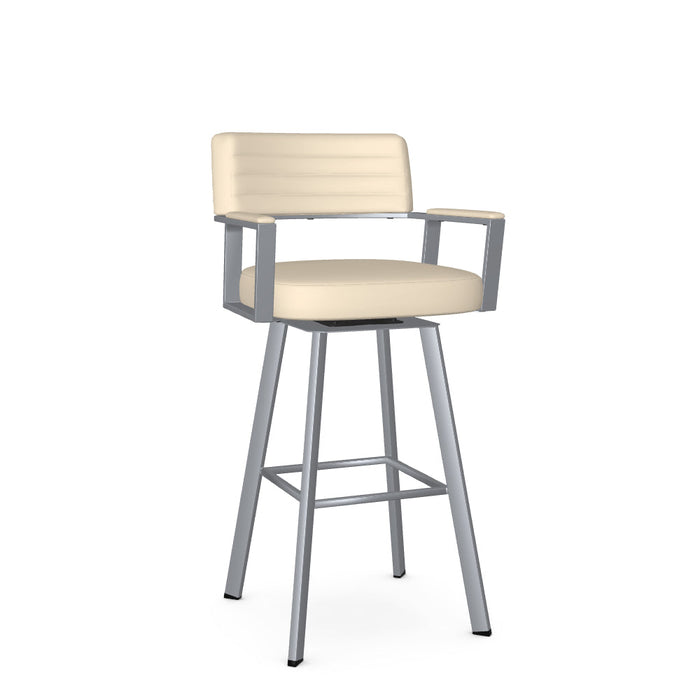 Albert Swivel Bar Stool - Upholstered