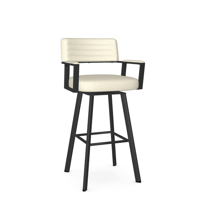 Albert Swivel Bar Stool - Upholstered