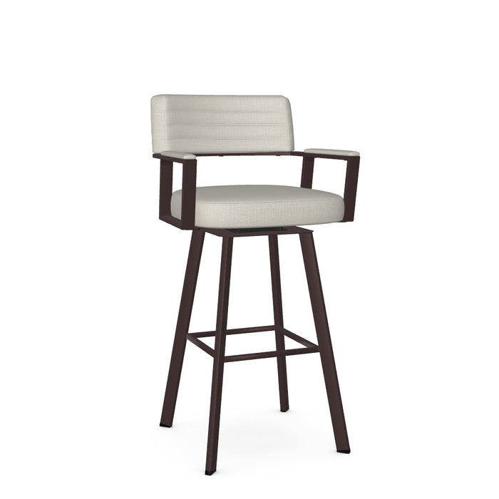 Albert Swivel Bar Stool - Upholstered
