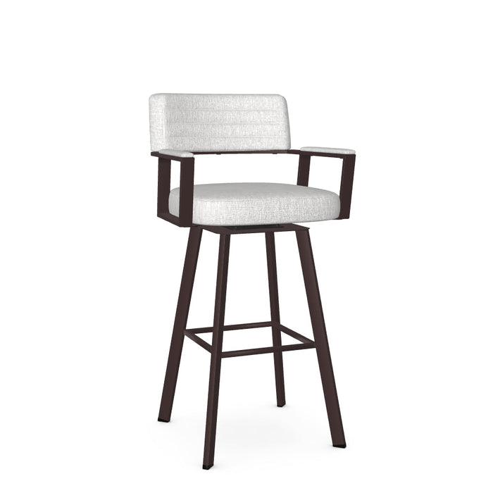 Albert Swivel Bar Stool - Upholstered