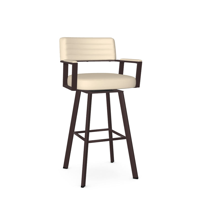 Albert Swivel Bar Stool - Upholstered