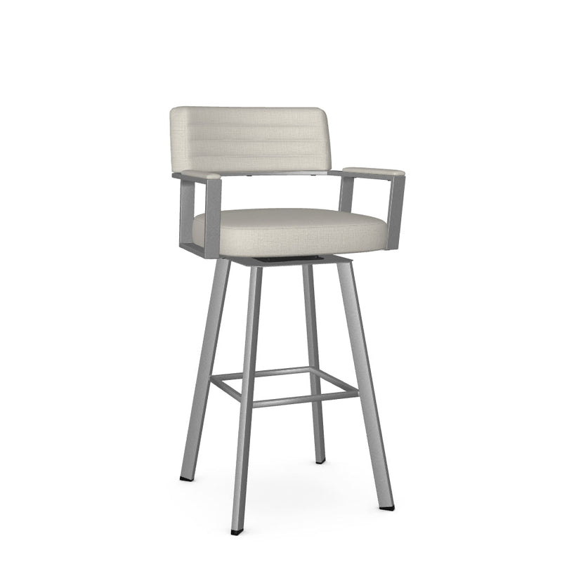 Albert Swivel Bar Stool - Upholstered