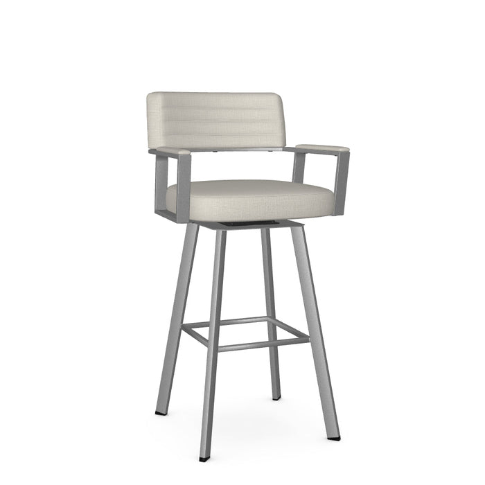 Albert Swivel Bar Stool - Upholstered