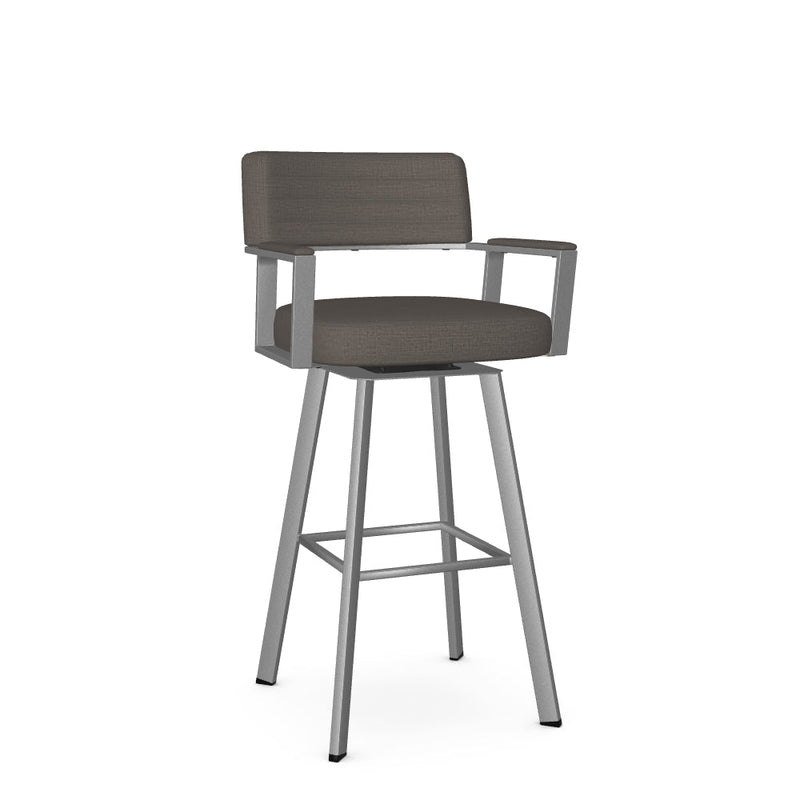 Albert Swivel Bar Stool - Upholstered