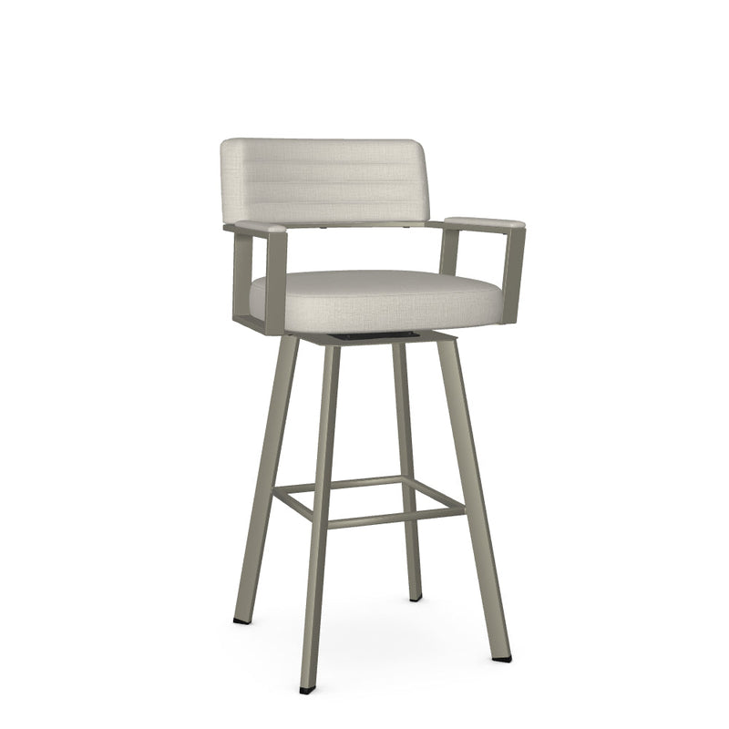 Albert Swivel Bar Stool - Upholstered