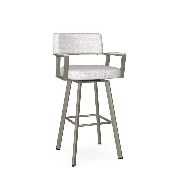 Albert Swivel Bar Stool - Upholstered