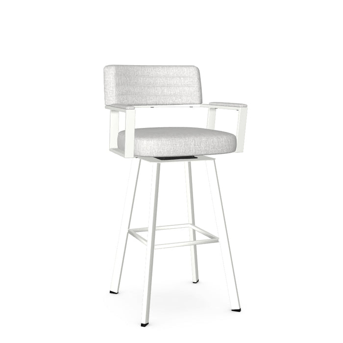 Albert Swivel Bar Stool - Upholstered