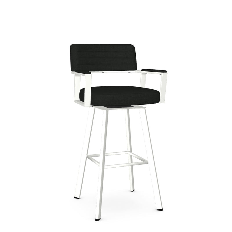 Albert Swivel Bar Stool - Upholstered