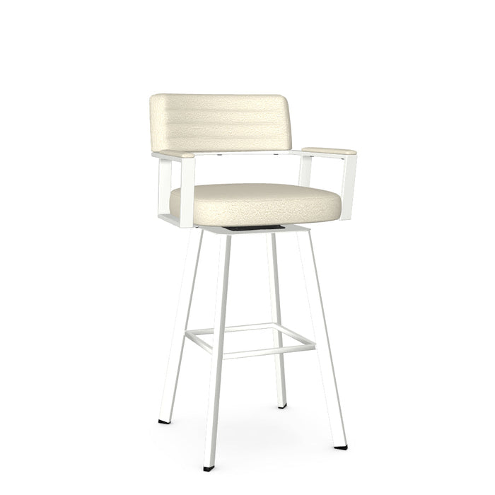 Albert Swivel Bar Stool - Upholstered