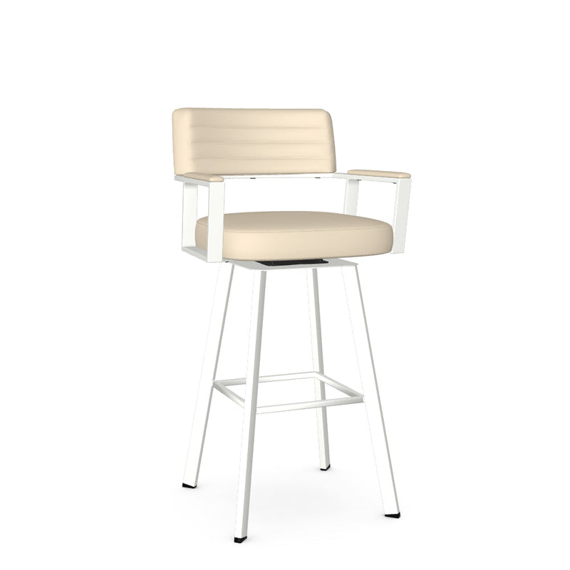 Albert Swivel Bar Stool - Upholstered
