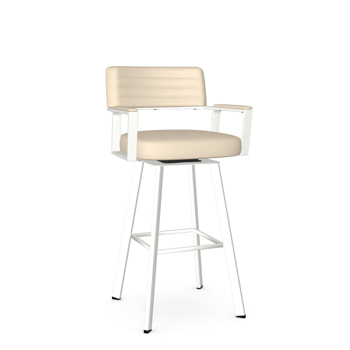 Albert Swivel Bar Stool - Upholstered