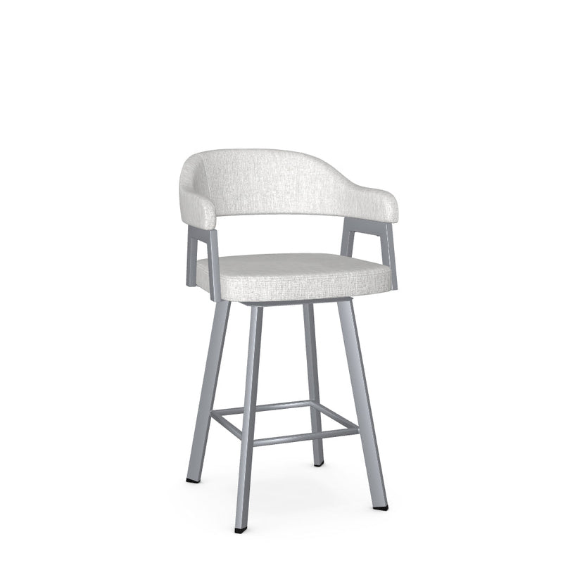 Carmen Swivel Counter Stool - Upholstered