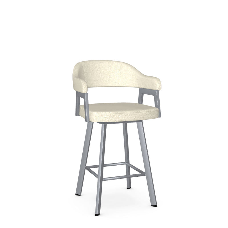 Carmen Swivel Counter Stool - Upholstered