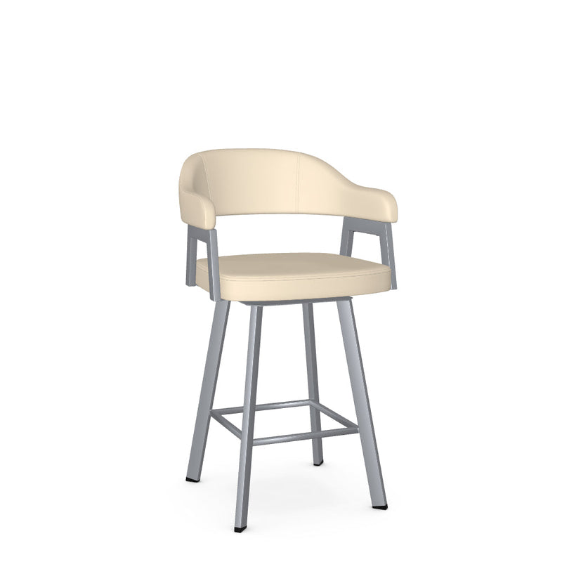 Carmen Swivel Counter Stool - Upholstered