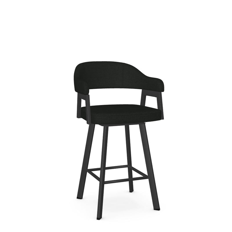 Carmen Swivel Counter Stool - Upholstered