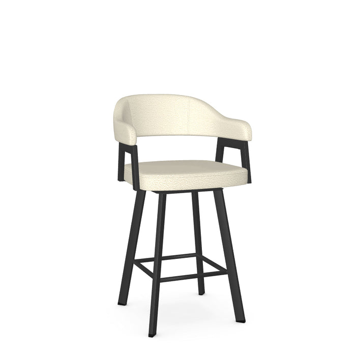 Carmen Swivel Counter Stool - Upholstered