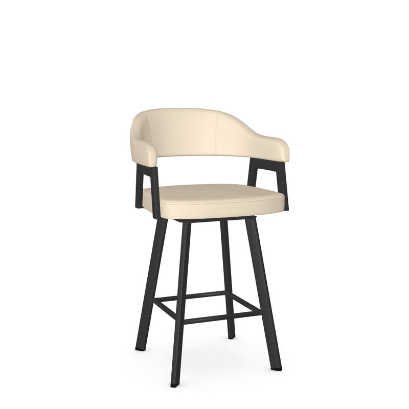 Carmen Swivel Counter Stool - Upholstered