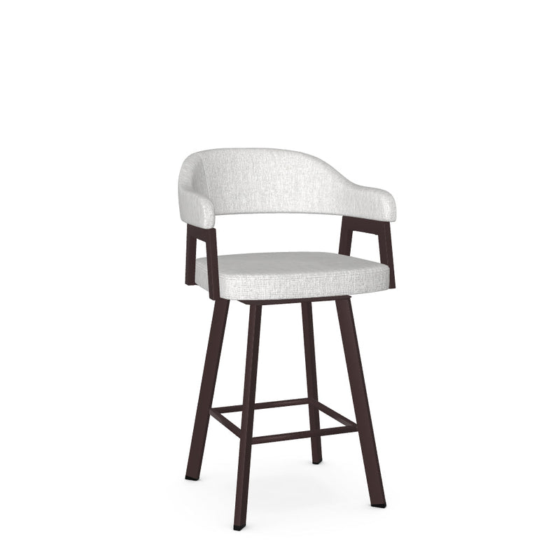 Carmen Swivel Counter Stool - Upholstered