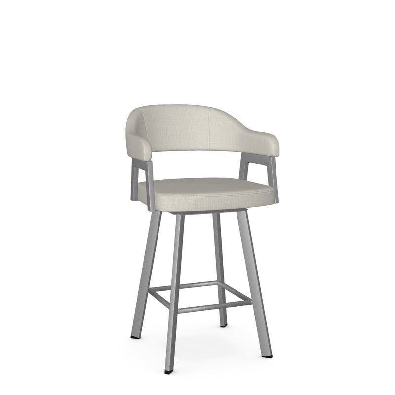 Carmen Swivel Counter Stool - Upholstered