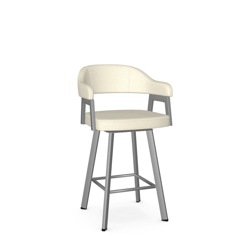 Carmen Swivel Counter Stool - Upholstered