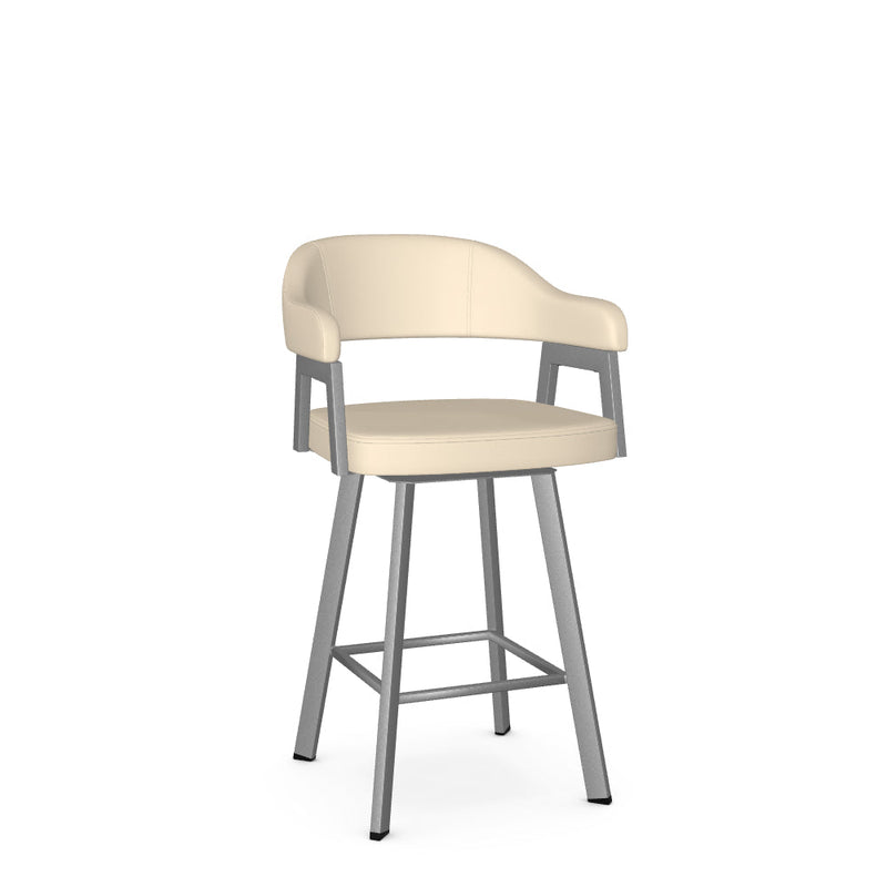 Carmen Swivel Counter Stool - Upholstered