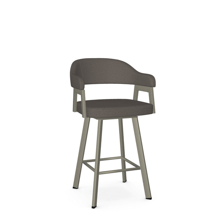 Carmen Swivel Counter Stool - Upholstered