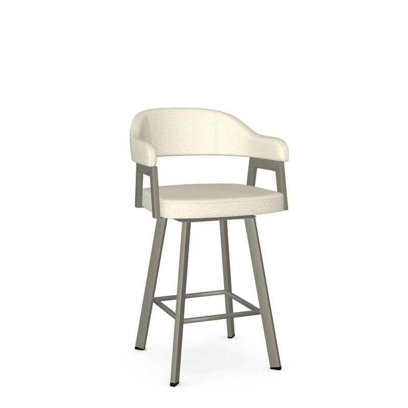 Carmen Swivel Counter Stool - Upholstered