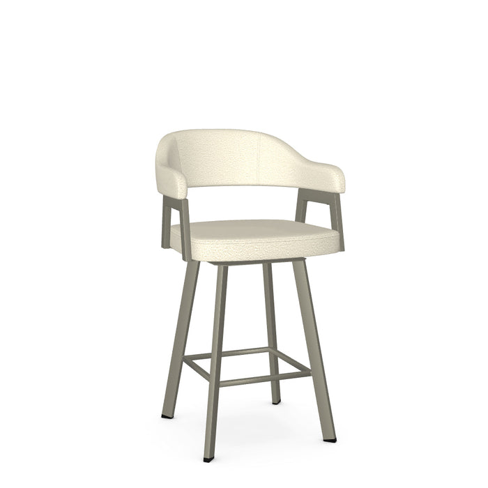 Carmen Swivel Counter Stool - Upholstered