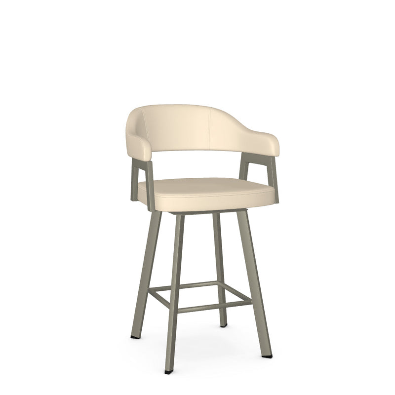 Carmen Swivel Counter Stool - Upholstered