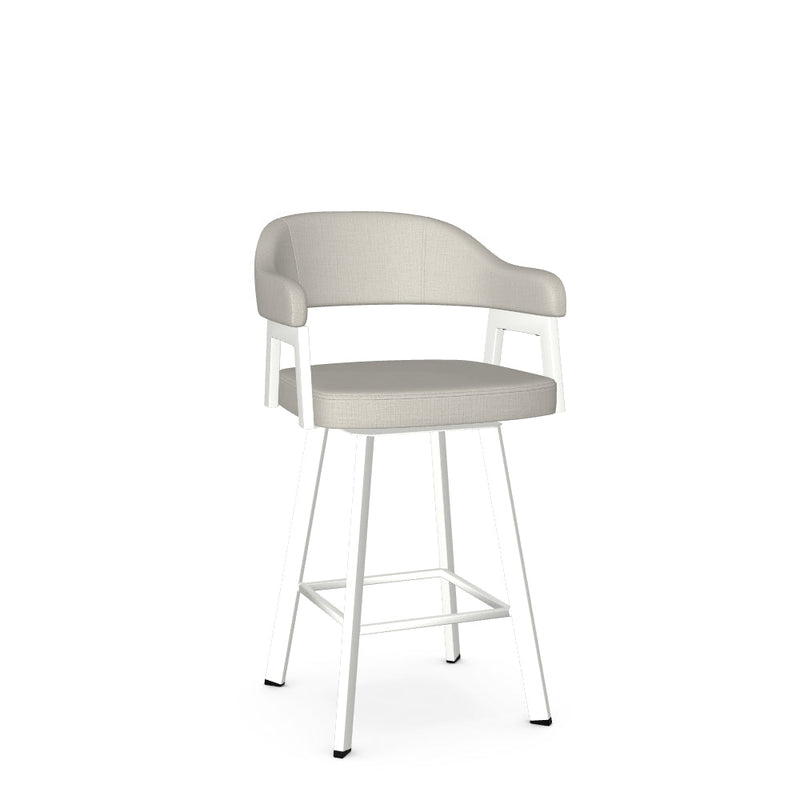 Carmen Swivel Counter Stool - Upholstered