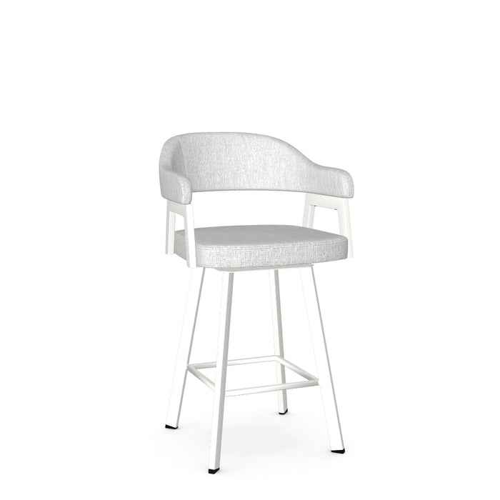Carmen Swivel Counter Stool - Upholstered