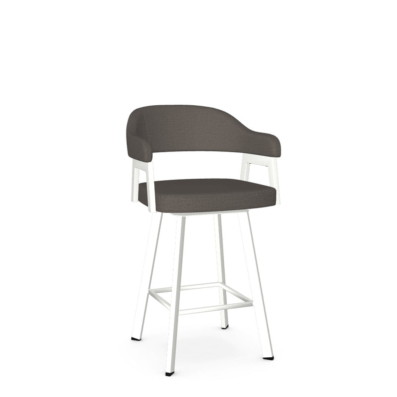 Carmen Swivel Counter Stool - Upholstered
