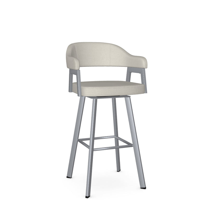 Carmen Swivel Bar Stool - Upholstered