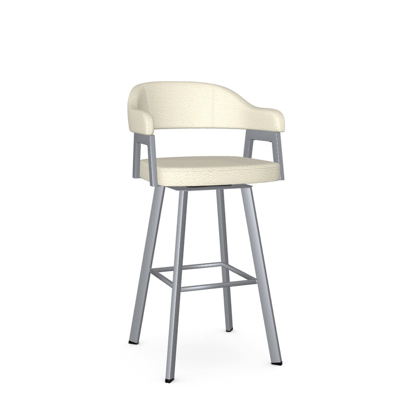 Carmen Swivel Bar Stool - Upholstered