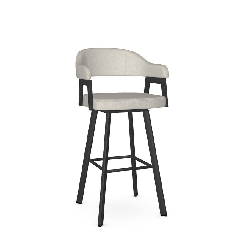Carmen Swivel Bar Stool - Upholstered